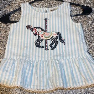 BRAND: Genuine Kids by OshKosh B'gosh / SIZE: 4T - LOOK AT 2ND PIC - little spot